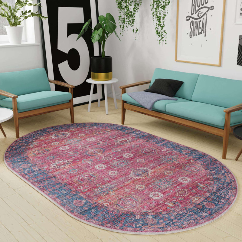 Tapis Maahru Hedin, Ovale 3 pi 11 po x 6 pi