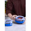 Kilner On The Go Glass Lunch Bowl 700ml - Blue Set Of 2