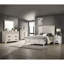 Mobilier de chambre à coucher 1 pièce à 5 tiroirs avec poignées à persiennes