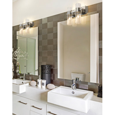 2 - Light Dimmable Vanity Light