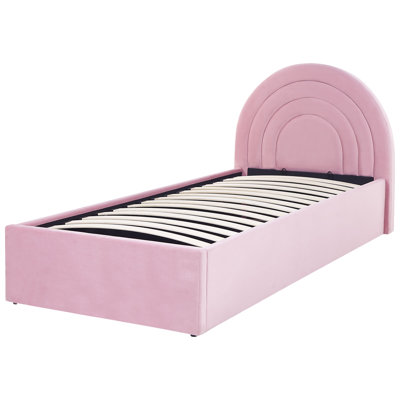 Meadview Upholstered UK Single - DE 90 X 190 Cm Ottoman Storage Bed