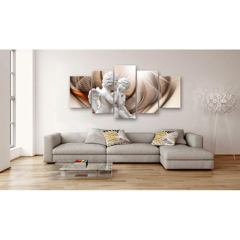 Impression sur toile - Duo angélique, H 40 po x l 80 po