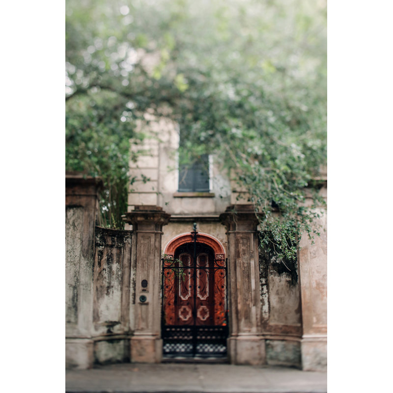Step Inside I Print by Alicia Bock, 45" H x 30" W x 1.5" D, Image Brush Gel