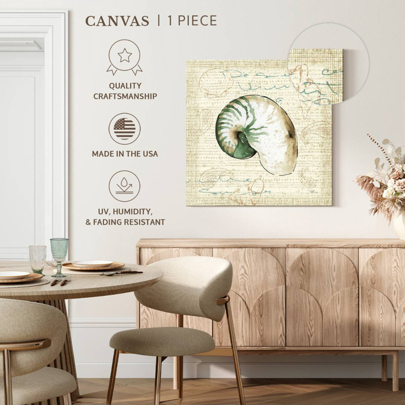 Aletra Ocean Prints III, H 16 po x l 16 po