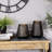 Large Laser-Cut Votive Candle Holder - - Black And Gold Finish-101097367