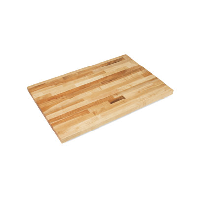 Wood Work Table with Undershelf