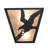 13" Wide Strike Of The Eagle Wall Sconce
