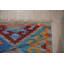 Tapis tissé à plat menthe Caseville