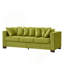 Velvet Upholstered 2+ 3 Seater Sofa-1783736499