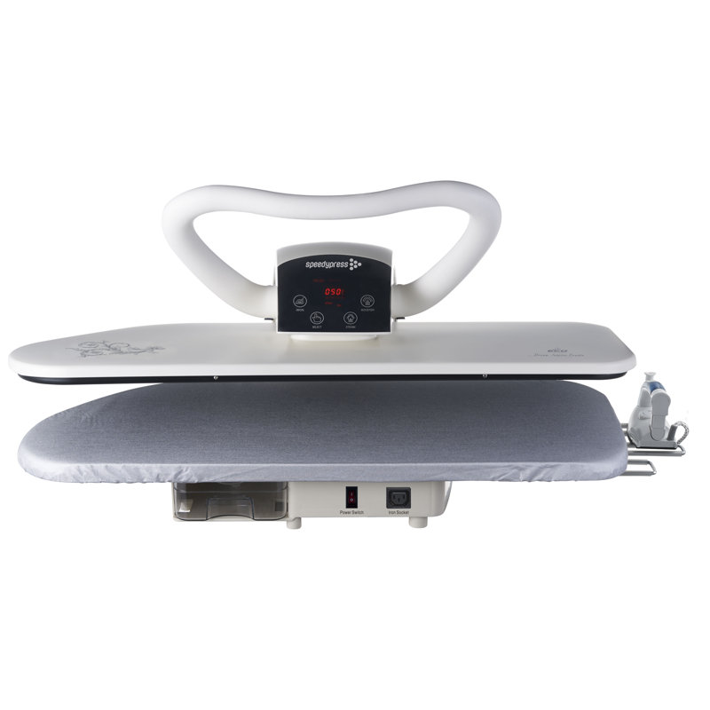 Speedypress 2400W Non Stick Soleplate Stream Press, White