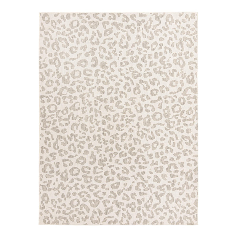 Animal Print Indoor / Outdoor Rug, Rectangle 9' x 12'