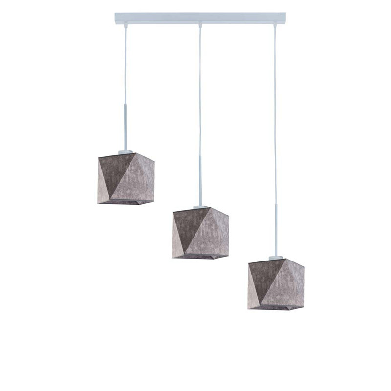 Deneise 3 - Light Kitchen Island Pendant, Silver