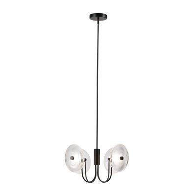 Luminaire suspendu 4 lumières DEL 4 lumières