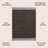 Alda Modern Minimalist Mingled Solid Black/Cream Indoor/Outdoor Rug-1818536728