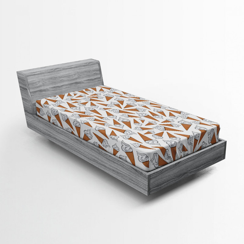 Microfiber Fitted Sheet, Twin Fitted Sheet