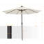 Parasol de marché éclairé 108 po Dorelli-74668995
