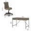 Bureau d'écriture rectangulaire avec fauteuil 2 pièces Katia-1788343630