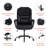 Big and Tall Office Chair 500lbs Wide Seat Ergonomic Desk Chair with Lumbar Support Arms High Back PU Leather Executive Task Computer Chair Wide Seat Lumbar Support and High Back Design-1071749404