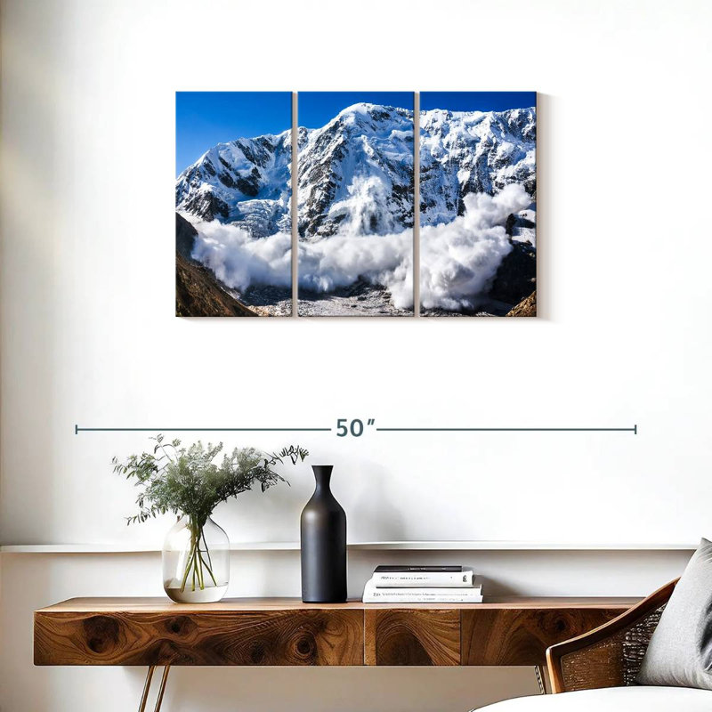 Alvord Avalanche In Shkhara Mountain, 20" H x 33" W