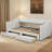 Convertible Twin XL To King Daybed With Upholstered Design And Storage Drawers-1357612227