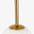 Galston 60.2'' Gold Tray Table Floor Lamp