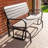 Powder Coated Steel Outdoor Glider