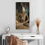 Ancienne impression sur toile Bouddha en pierre-707382221