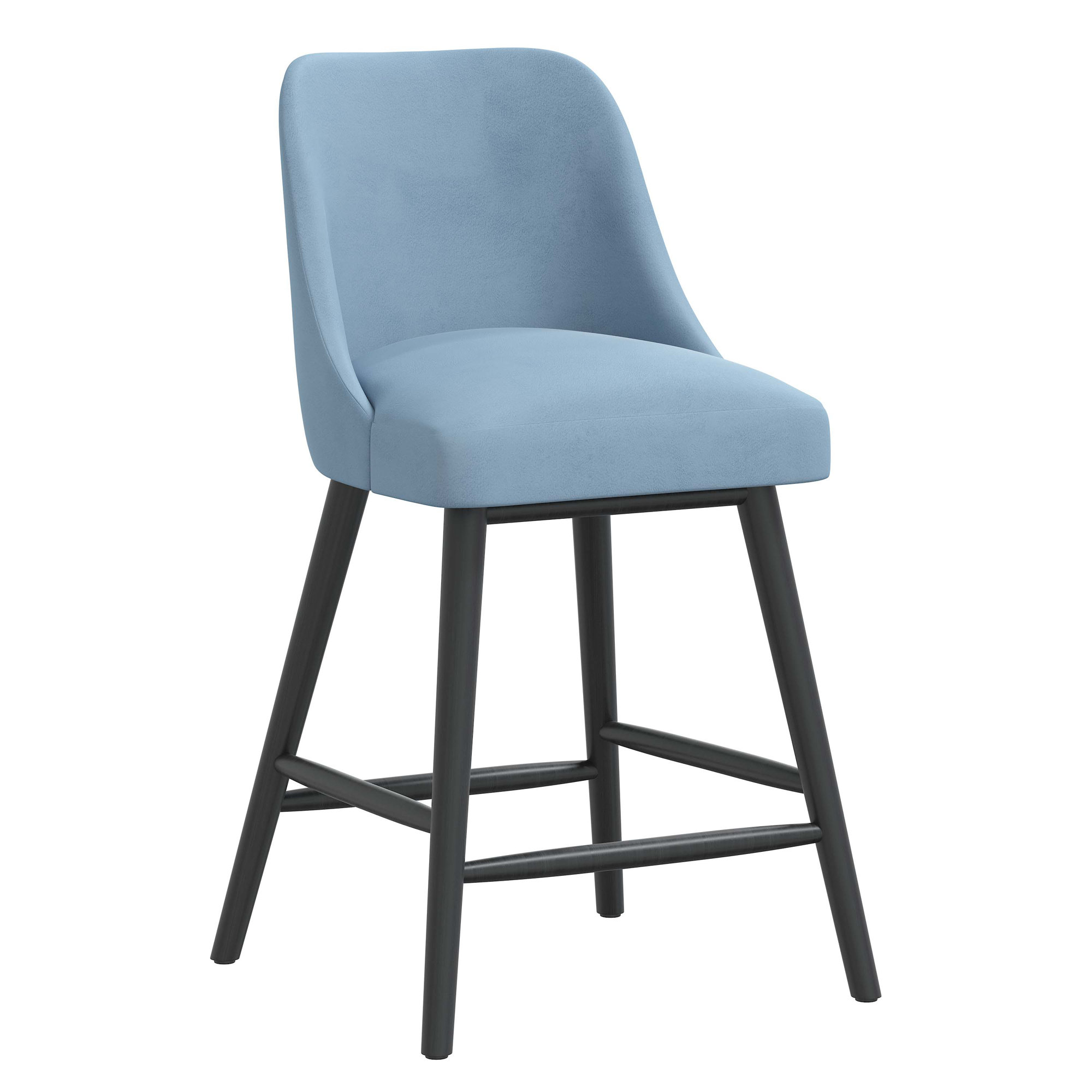 Gallie Counter & Bar Stool, Counter Stool (25" Seat Height), Teal