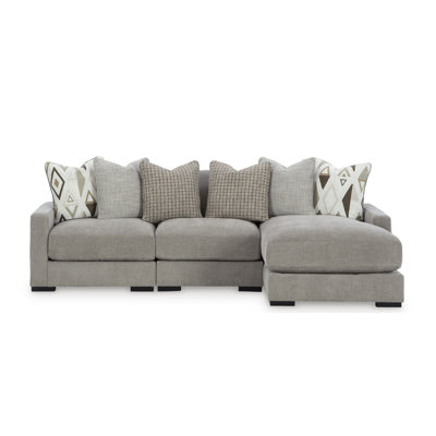 Bradninch 3-Piece Sofa Sectional With Chaise
