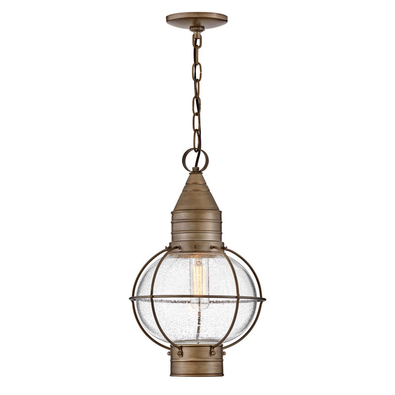 Cape Cod 11-in Outdoor Hanging Onion Lantern