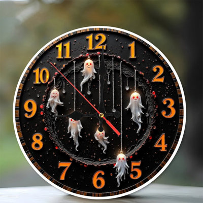 Horloge d'Halloween