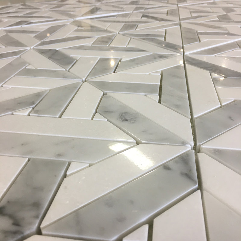 12" x 12" Marble Mosaic Wall & Floor Tile