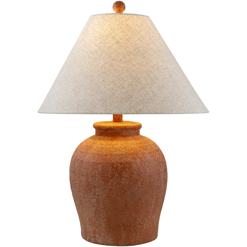 Lampe de table en céramique Arthena, Beige