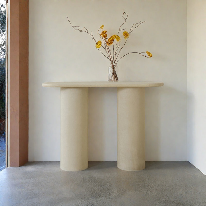Console moderne minimaliste, H 32,68 po x l 51,18 po x P 13,78 po