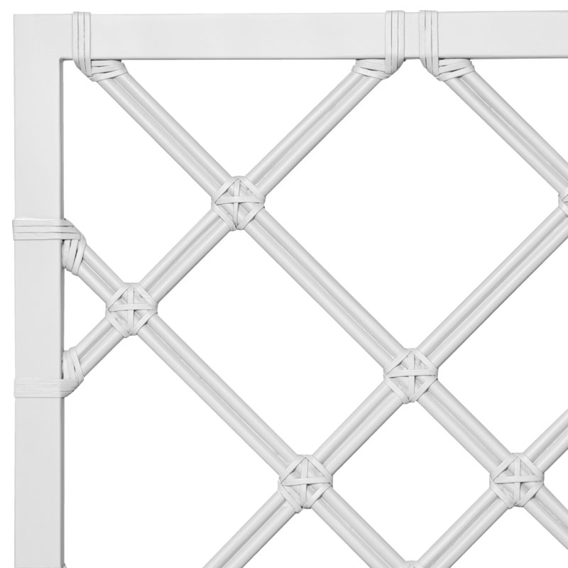 Lit standard Darien, Grand, Blanc