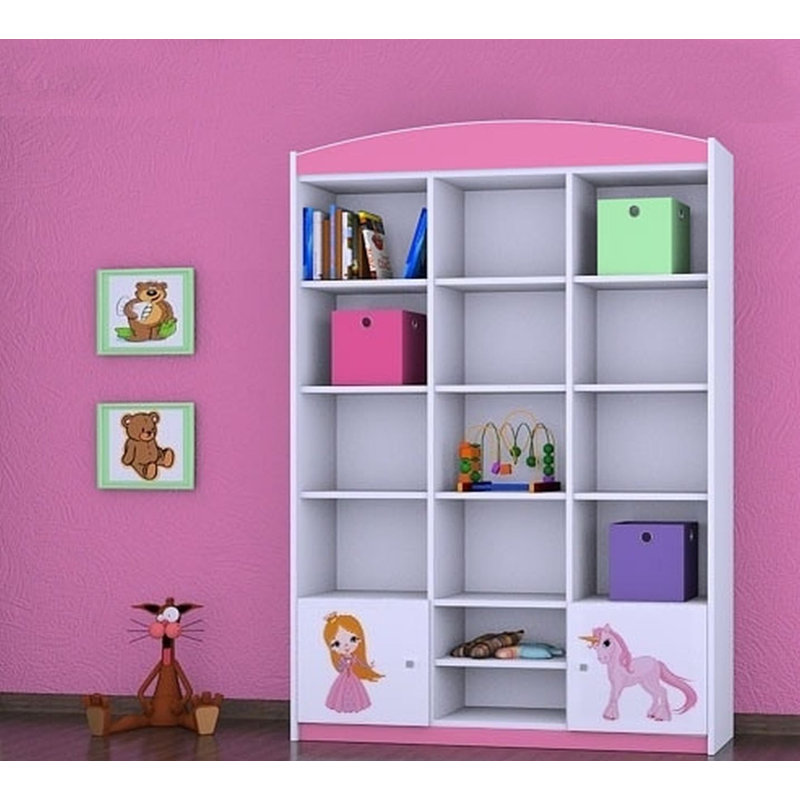 Meredith 183cm H X 132cm W Kids Cube, Pink