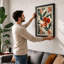 Scattered Blooms Botanical - Framed Print-403209097-403209096