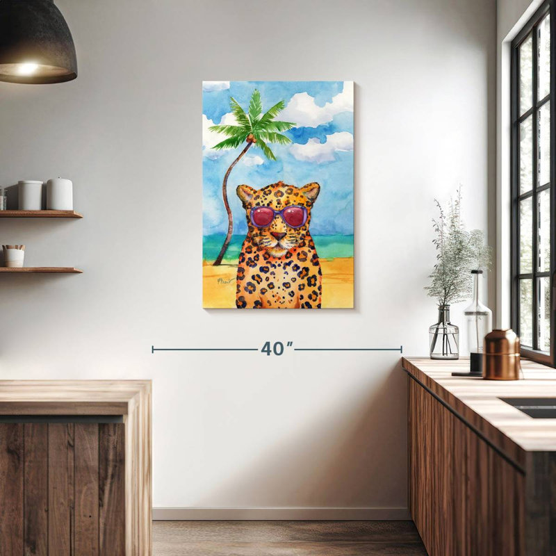 Ketti Hip Shades Cheetah, 36" H x 24" W