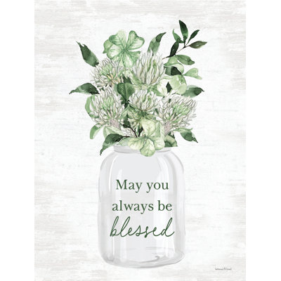 «May You Always Be Blessed II» par lettrage et doublure
