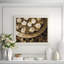 Floating Flowers' Framed Photographic Print on Glass