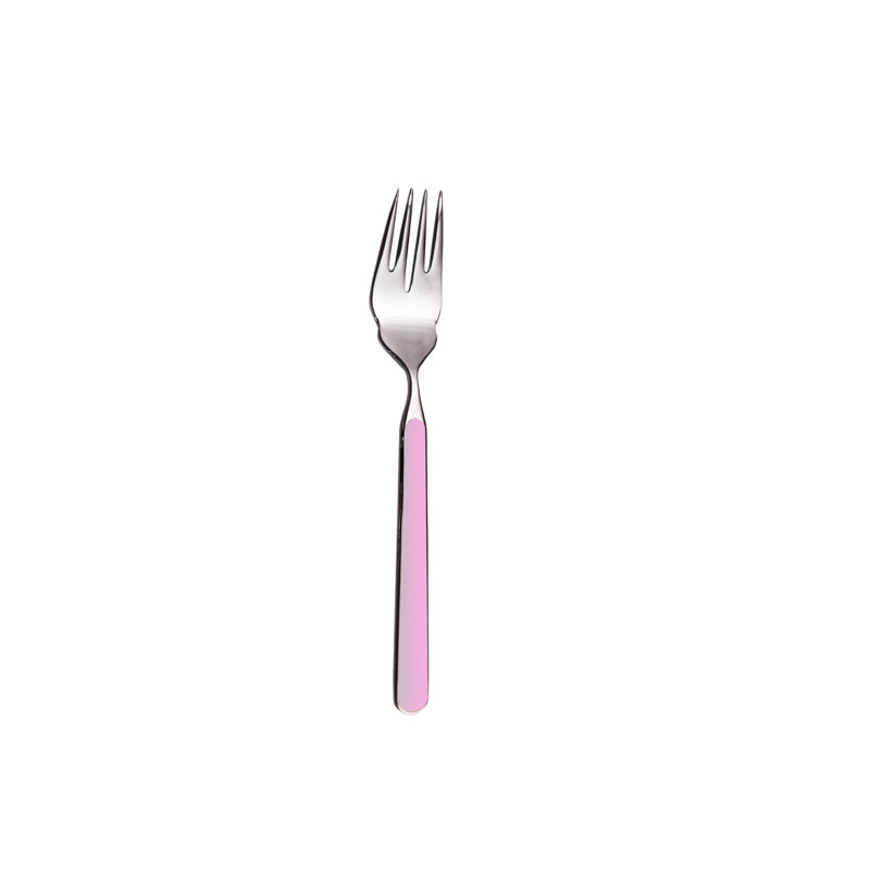 Fantasia Table Fish Fork - 12 Pieces - Cobalt, Pale Rose