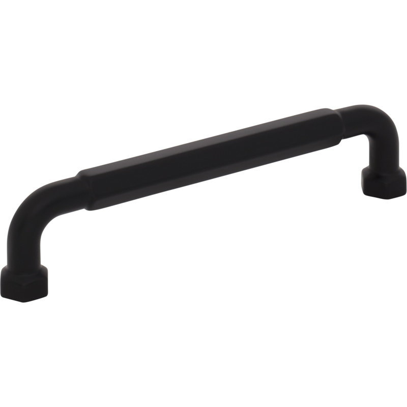 Dustin Bar Pull, Flat Black, 5 1/16" Center To Center