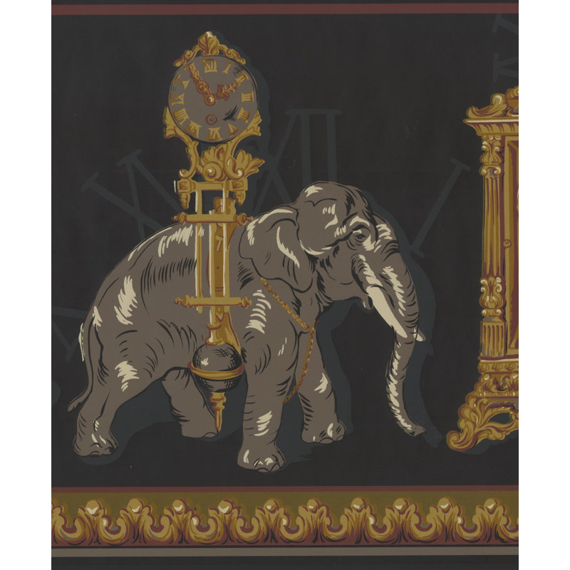 Bordure de papier peint antique L 1,2 pi x l 180 po