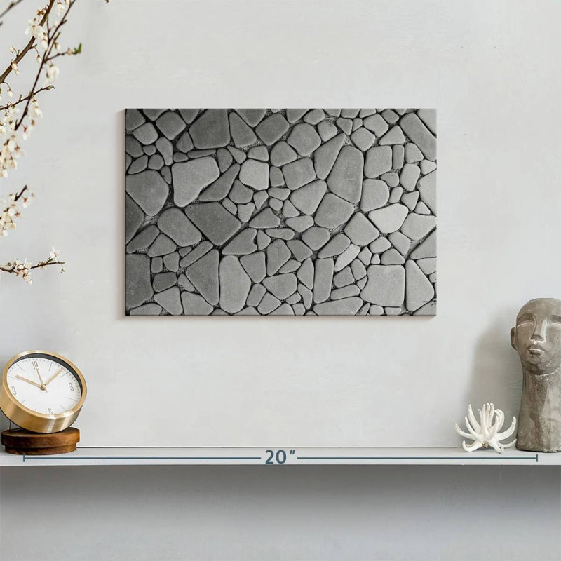 Lilie Stone Mosaic Pattern, 8" H x 12" W