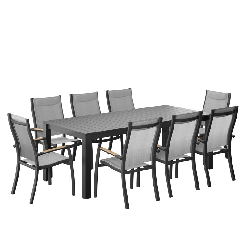 Ensemble repas 9 pièces