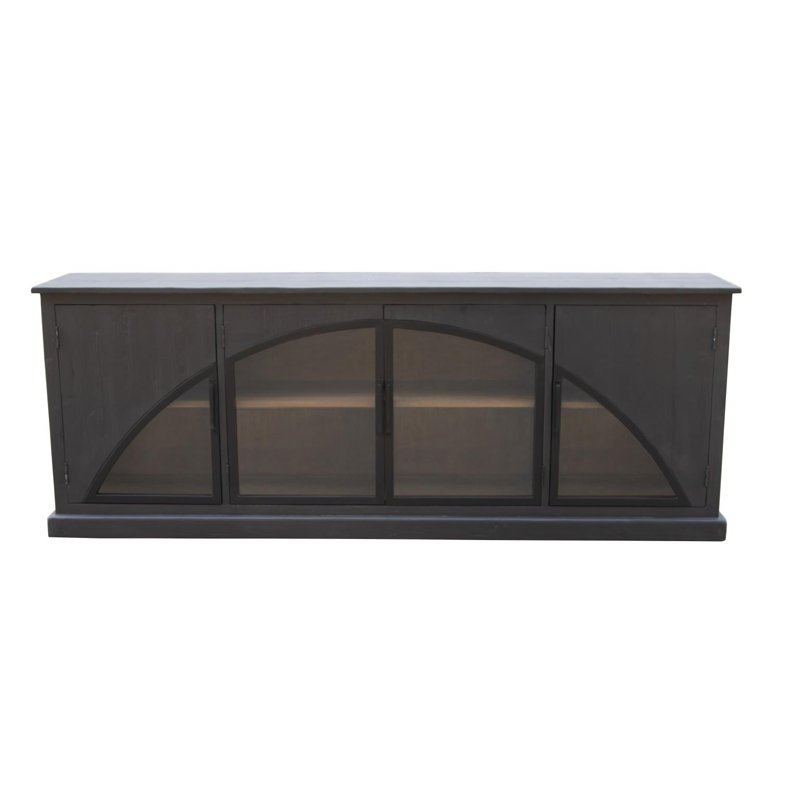 Armoire longue Lumina - noir