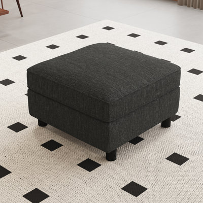 Single Modular Sofa Ottoman With Storage