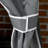 Outsunny Outdoor Towel Valet Caddy