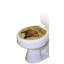 Décalcomanie de siège de toilette Bear Lodge - Couvercle de vinyle rustique statique-14732062