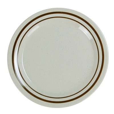 Sesame Round Melamine Bread and Butter Plate